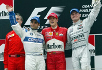 Spanish Grand Prix Podium