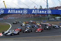 European Grand Prix Start